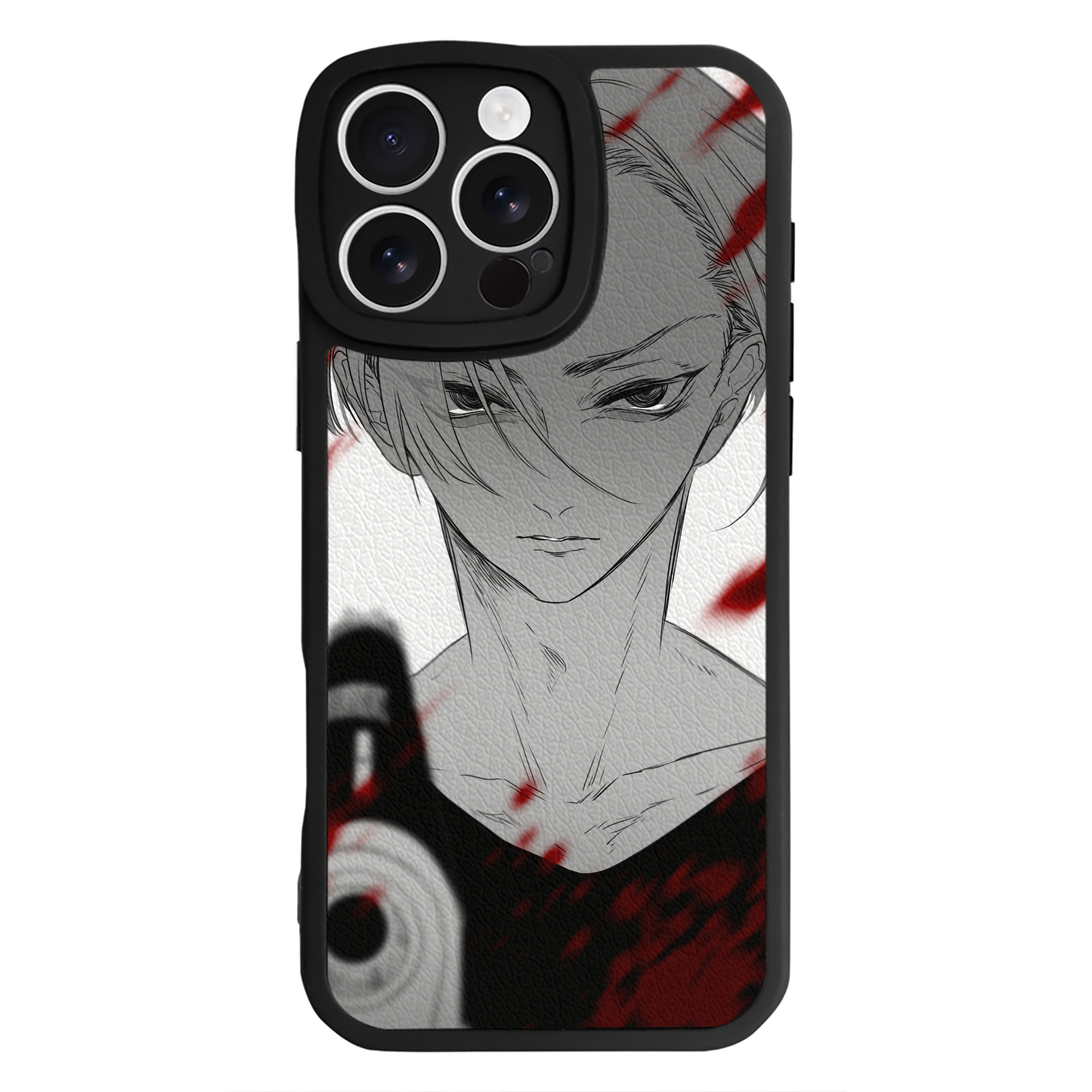 （画像用） 東京リベンジャーズ Tokyo Revengers 【iPhone 16シリーズ対応】シリコンスマホケース（レザー調） 材質：シリコン